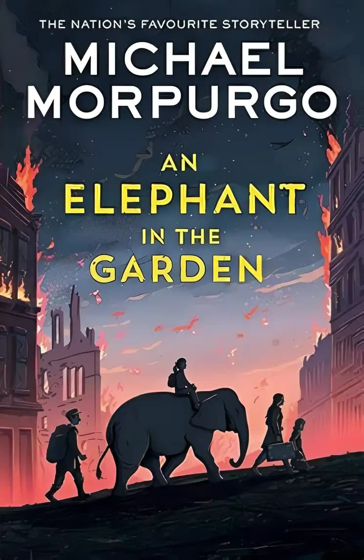 Book cover of 'An Elephant in the Garden'