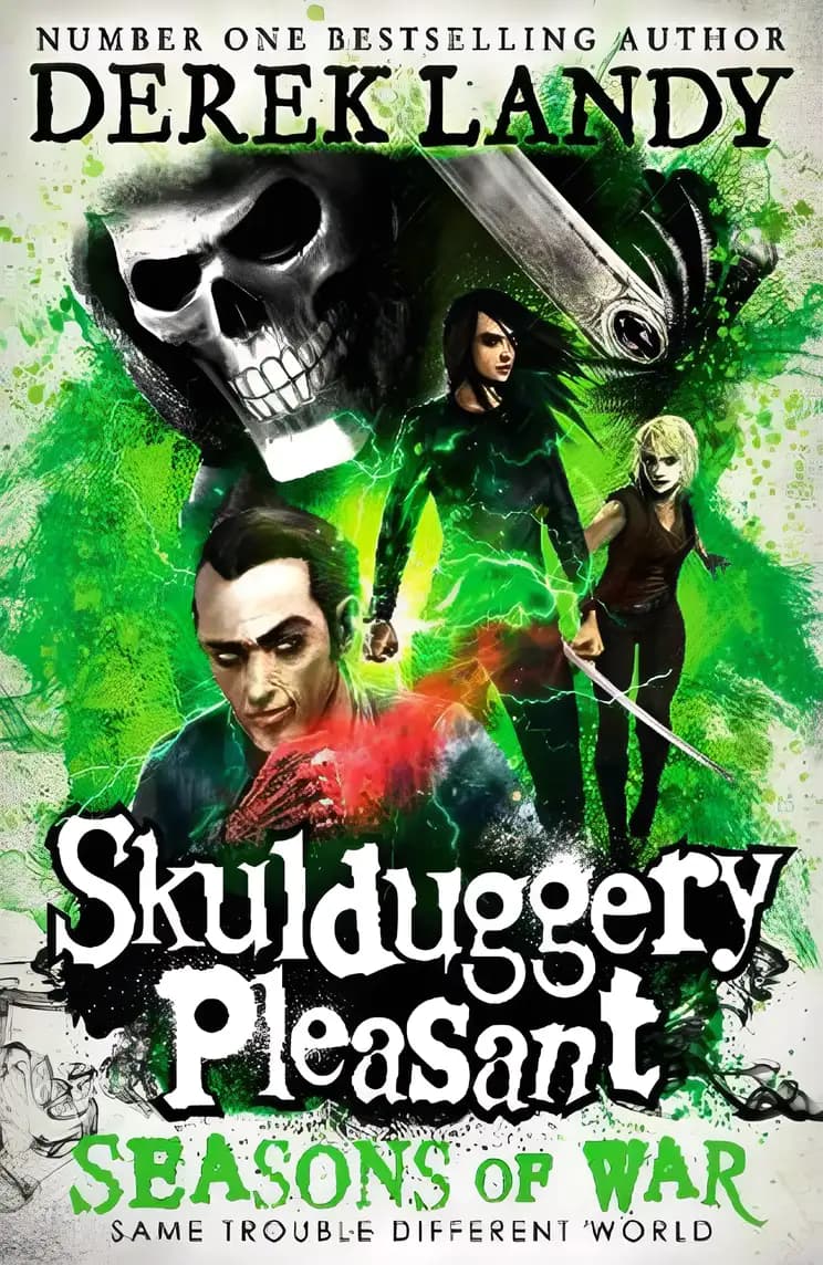 Book cover of 'Seasons of War (Skulduggery Pleasant Book 13)'