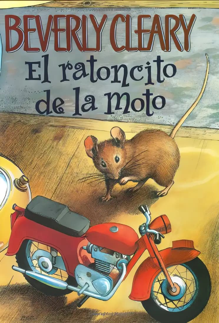 Book cover of 'El Ratoncito de la Moto'