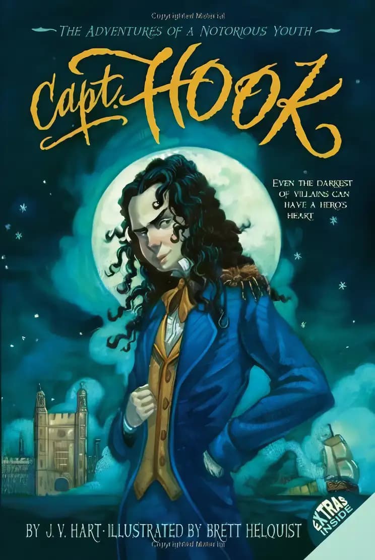 Book cover of 'Capt. Hook: The Adventures of a Notorious Youth'