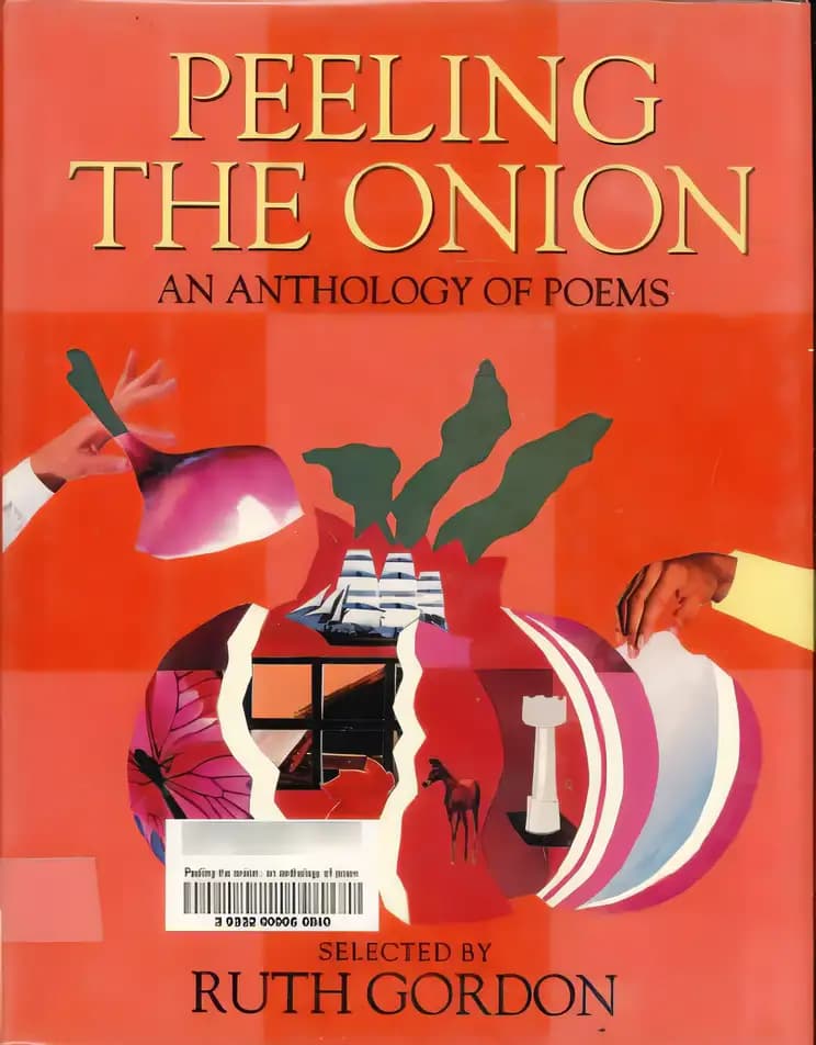 Book cover of 'Peeling the Onion: An Anthology of Poems (A Charlotte Zolotow Book)'