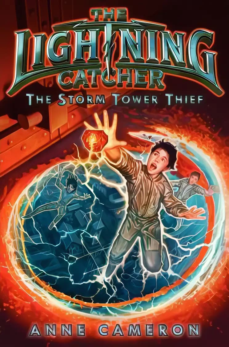 Book cover of 'The Storm Tower Thief: The Lightning Catcher'