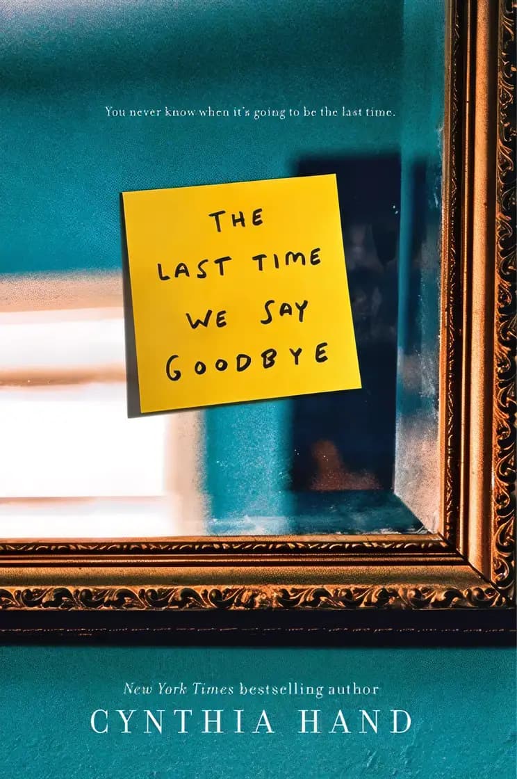 Book cover of 'The Last Time We Say Goodbye'