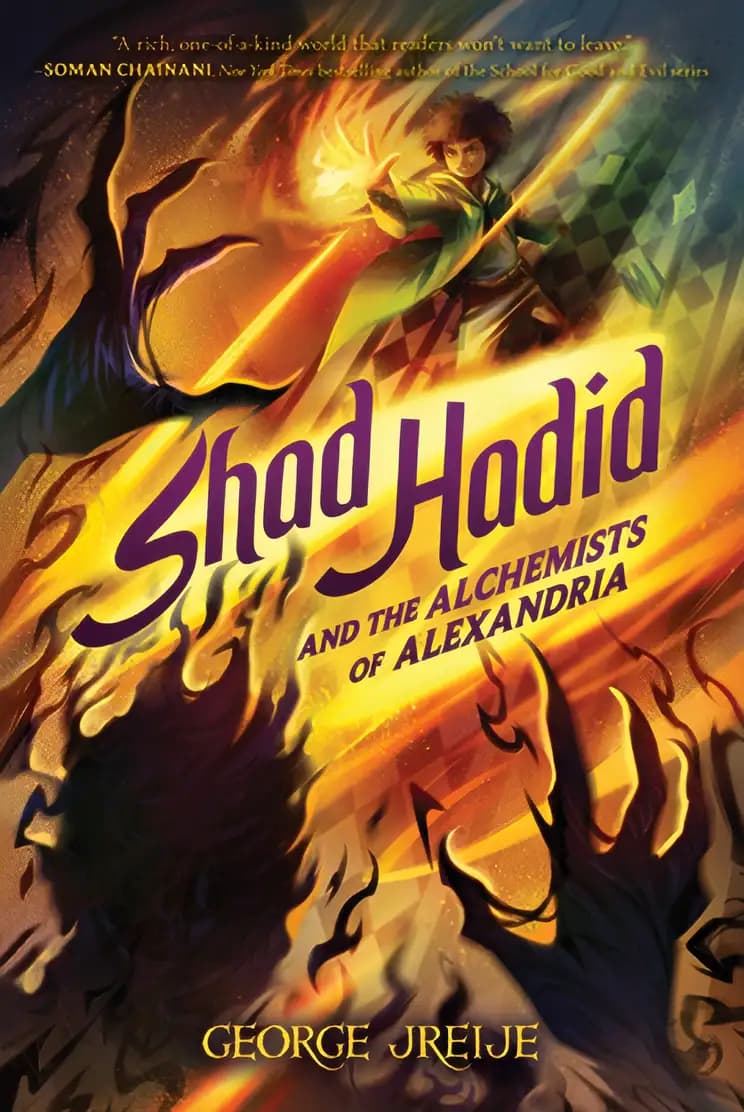 Book cover of 'Shad Hadid and the Alchemists of Alexandria'