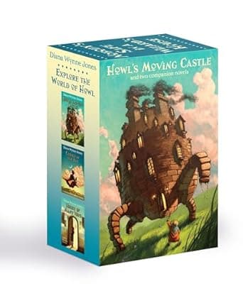 Book cover of 'World of Howl Boxed Set: Howl's Moving Castle, Castle in the Air, House of Many Ways'