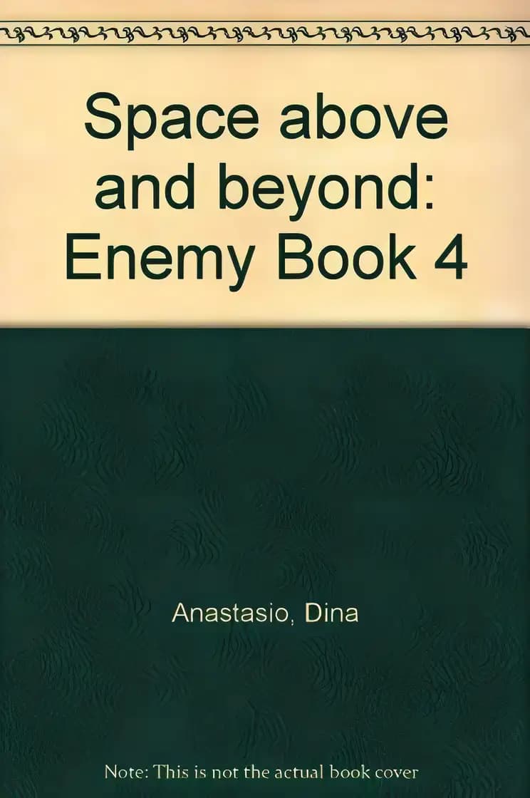Book cover of 'The Enemy: A Novel (Space - Above and Beyond, 4)'