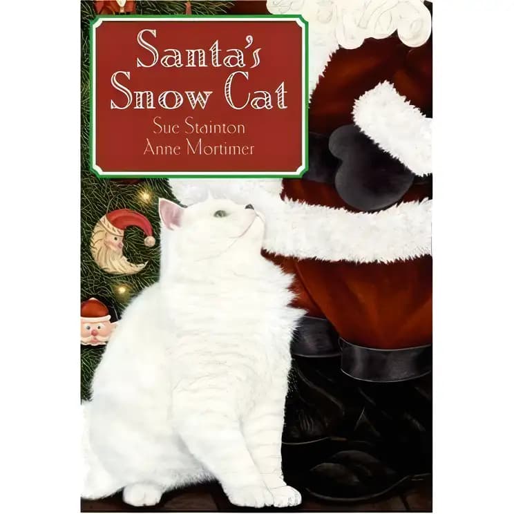 Book cover of 'Santa's Snow Cat'