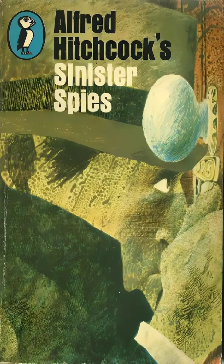 Book cover of 'Alfred Hitchcock's Sinister Spies'