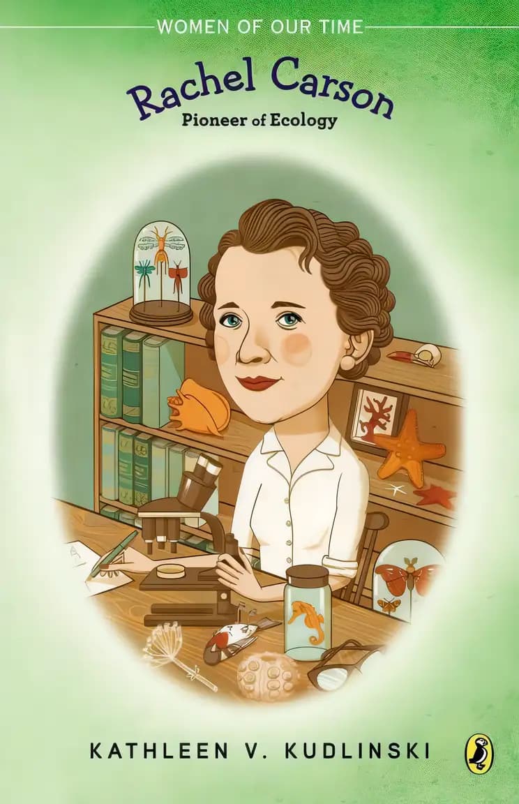 Book cover of 'Rachel Carson: Pioneer of Ecology (Women of Our Time)'