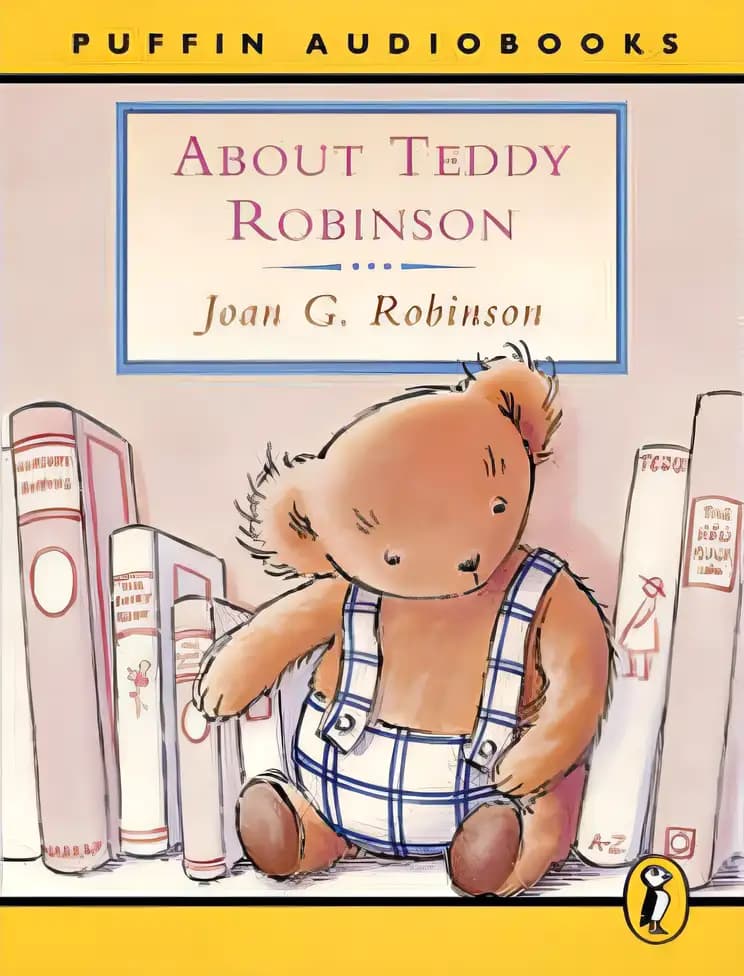 Book cover of 'About Teddy Robinson'