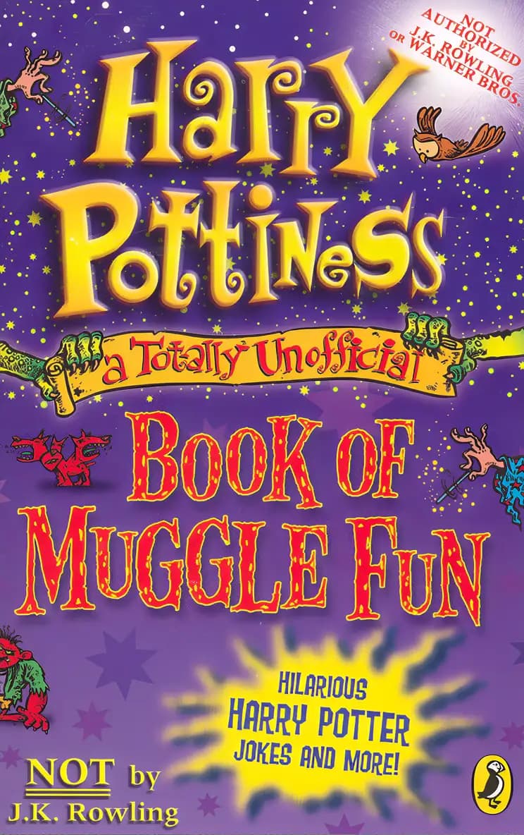 Book cover of 'Harry Pottiness: A Totally Unofficial Book of Muggle Fun'