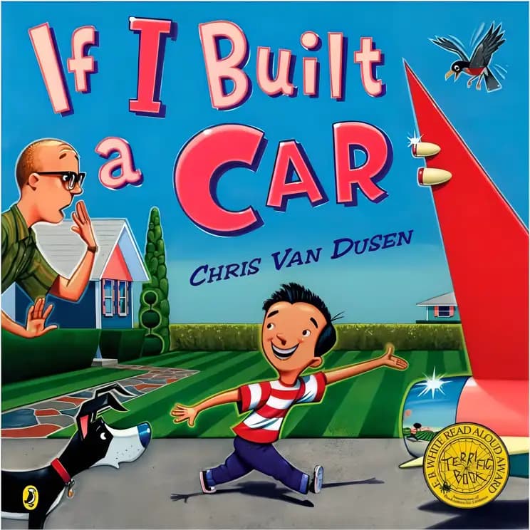 Book cover of 'If I Built a Car'