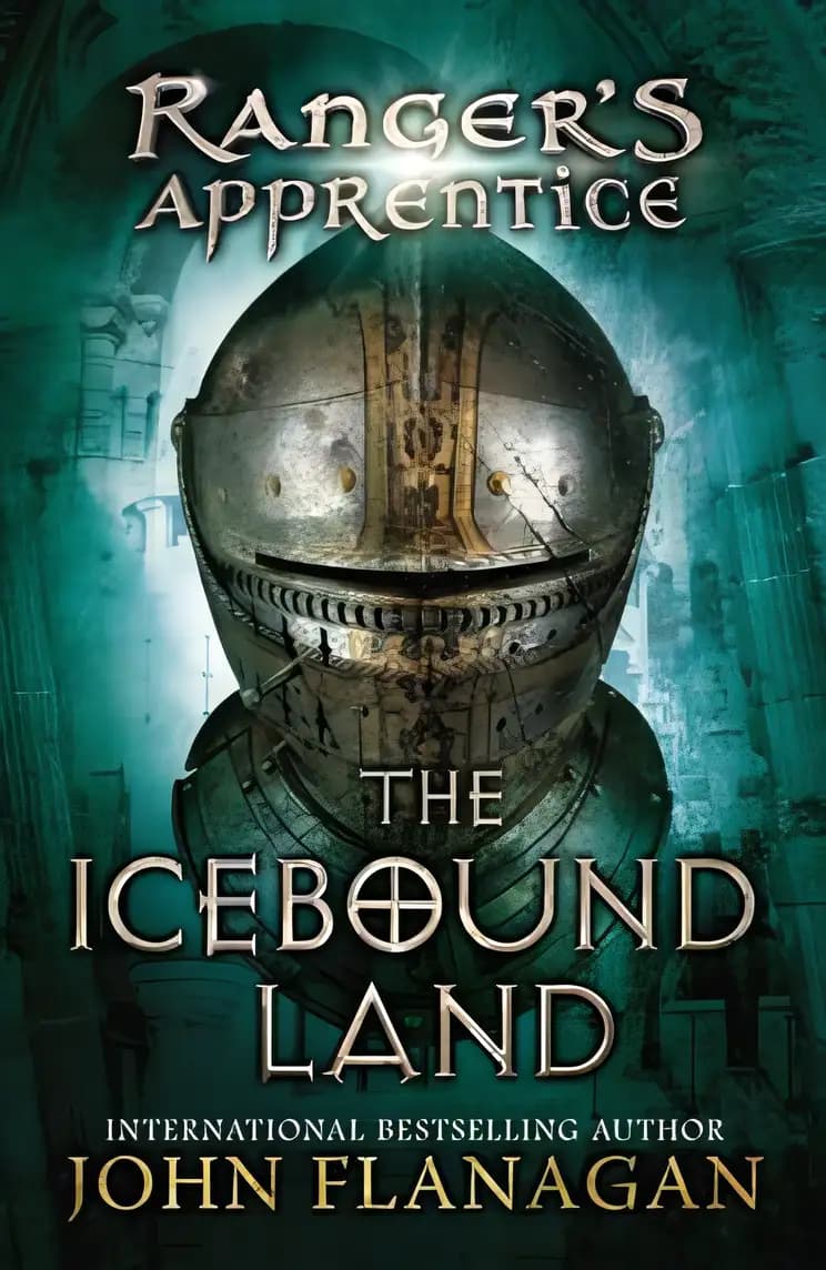 Book cover of 'The Icebound Land'