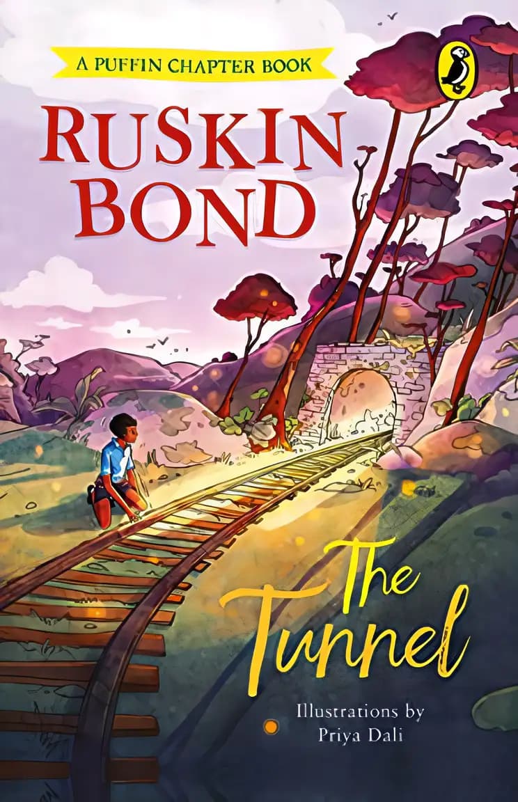 Book cover of 'The Tunnel (Puffin Chapter Books)'