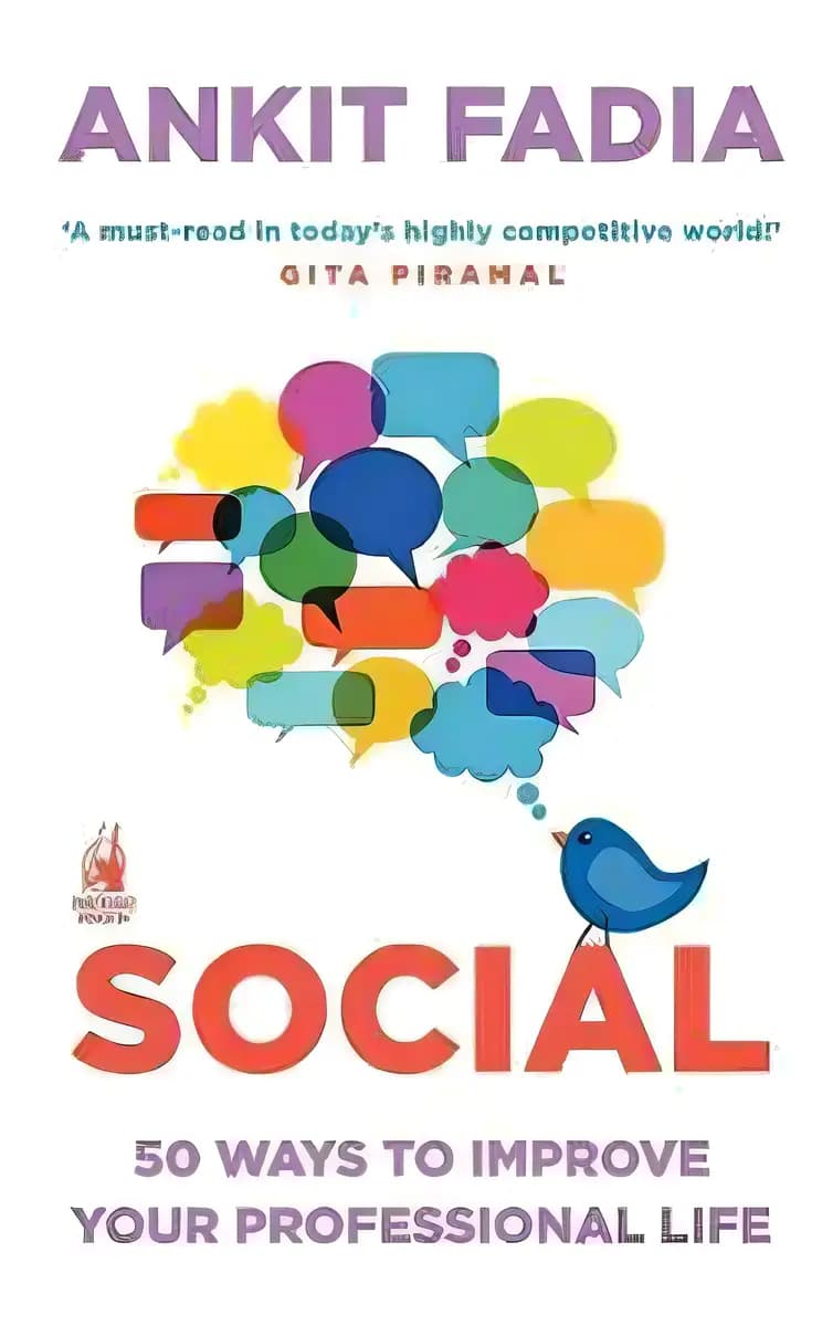 Book cover of 'Social: 50 Ways to Improve Your Professional Life'