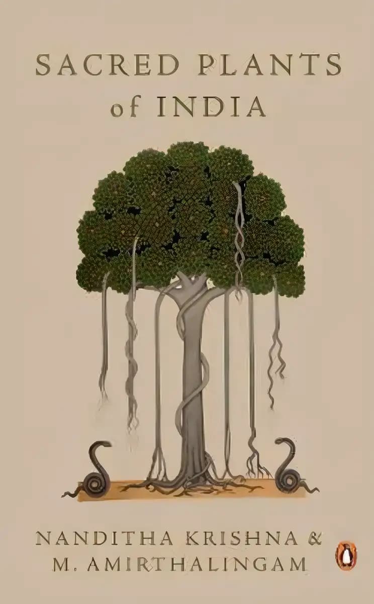 Book cover of 'Sacred Plants of India'