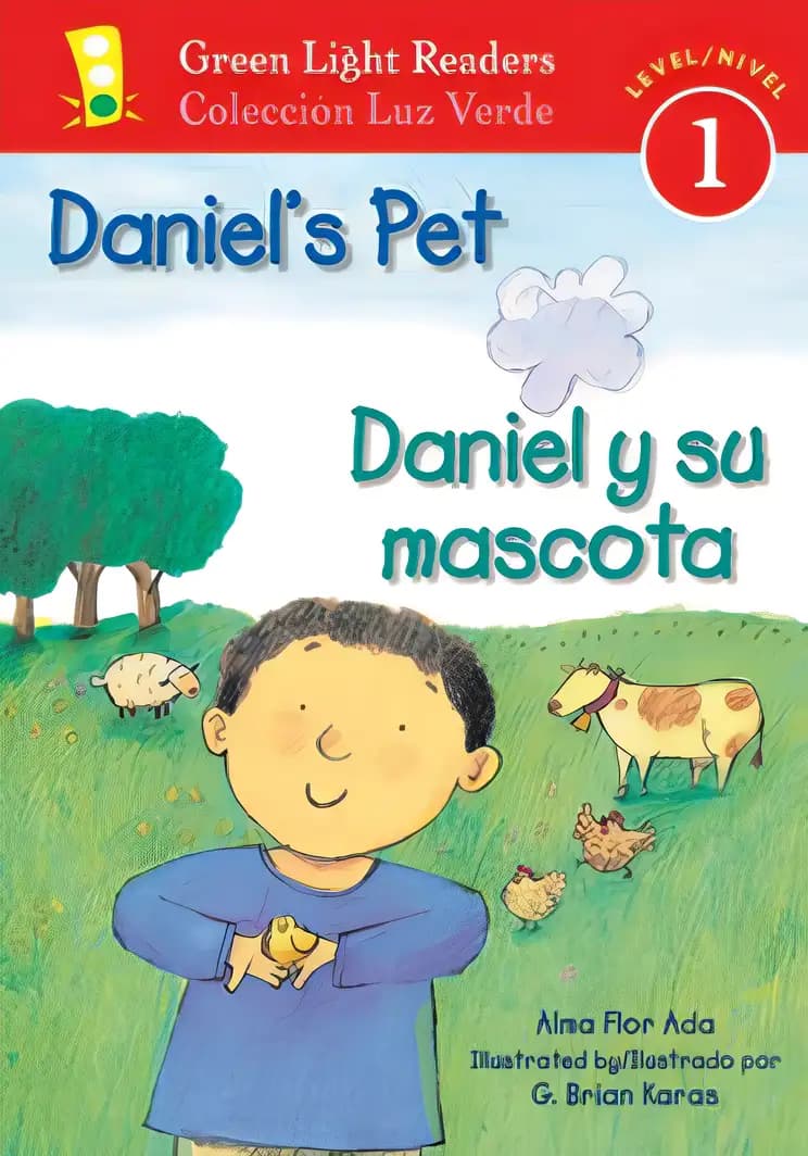Book cover of 'Daniel's Pet/Daniel y su mascota: Bilingual English-Spanish (Green Light Readers Level 1)'
