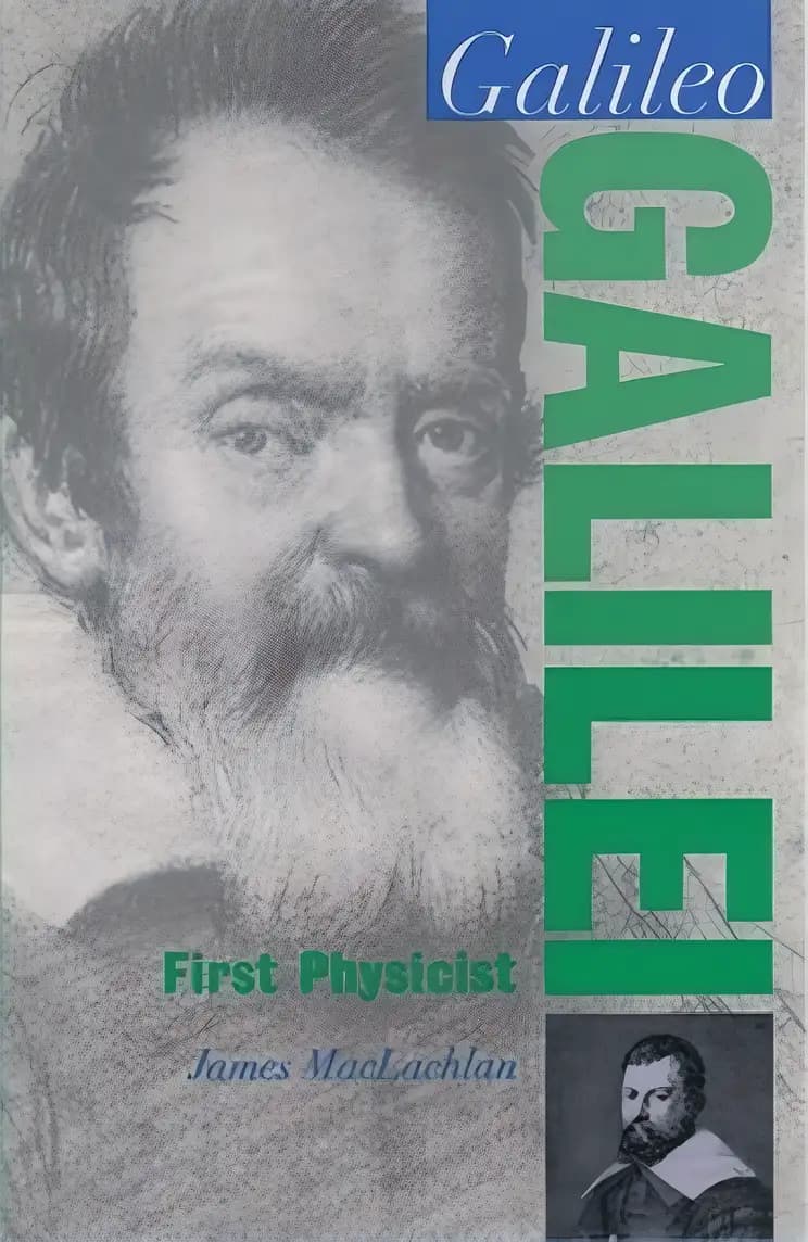 Book cover of 'Galileo Galilei: First Physicist (Oxford Portraits in Science)'