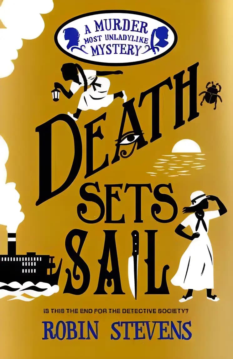 Book cover of 'Death Sets Sail'