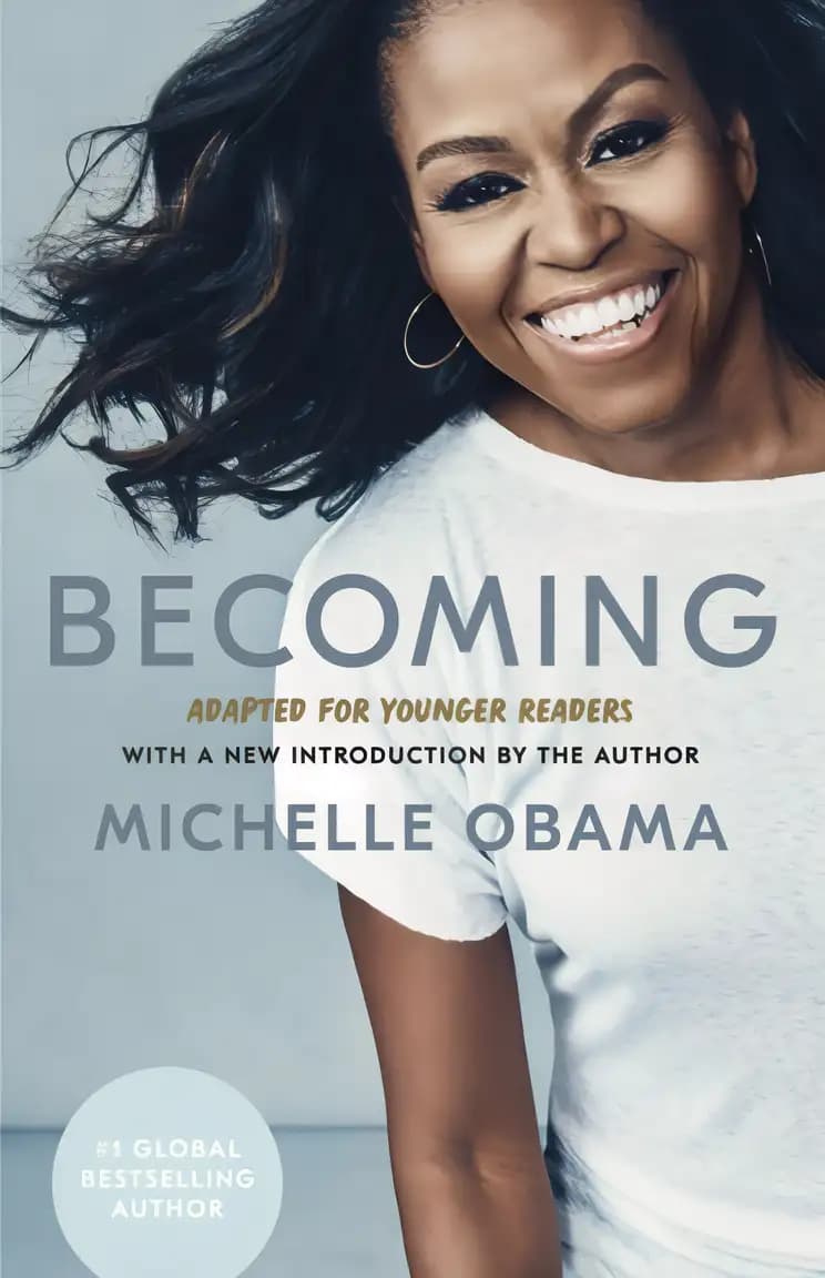 Book cover of 'Becoming: Adapted for Younger Readers'