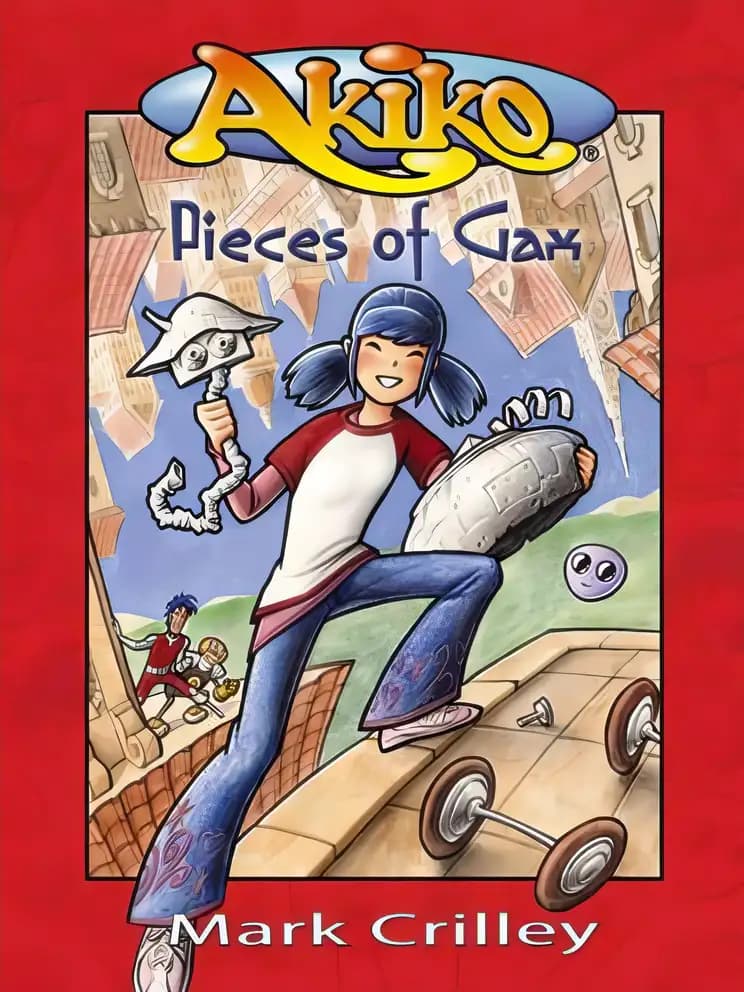 Book cover of 'Akiko: Pieces of Gax'