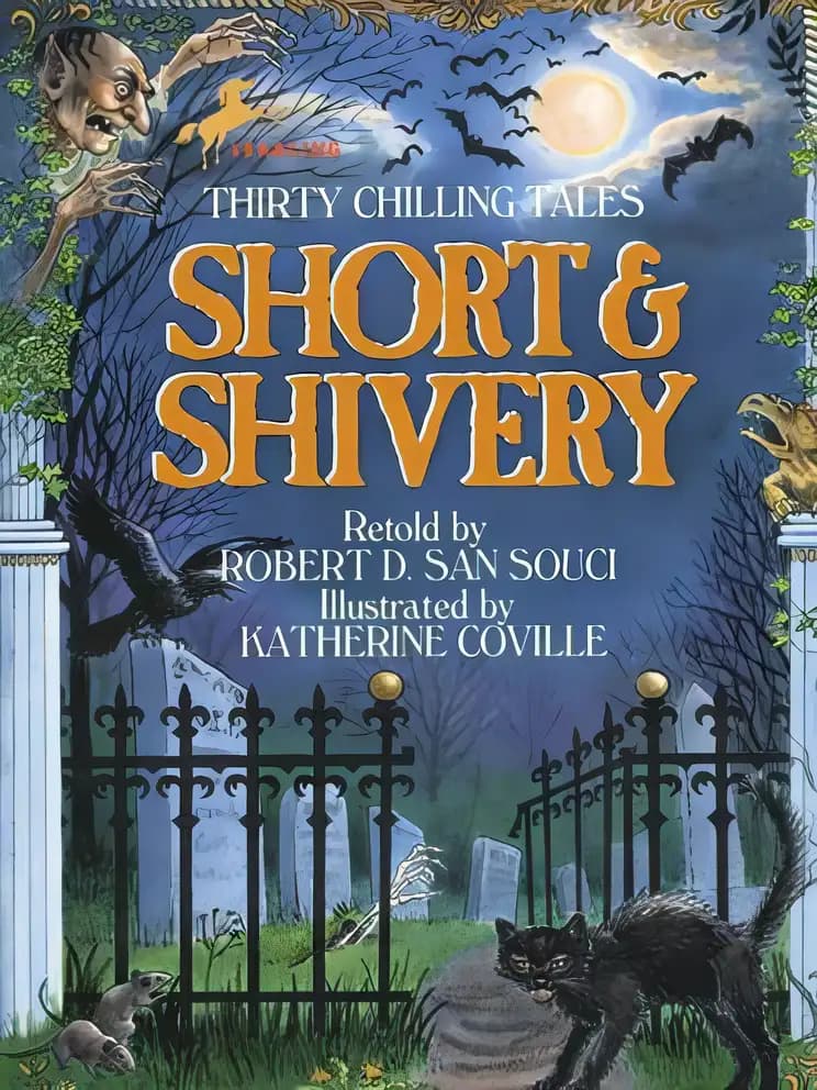 Book cover of 'Short & Shivery: Scary Short Stories for Kids'