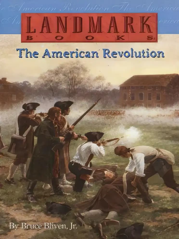 Book cover of 'The American Revolution (Landmark Books)'