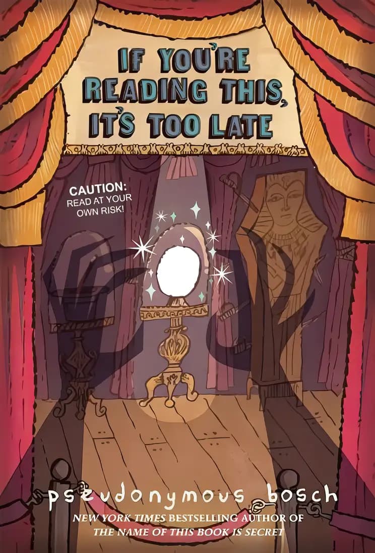 Book cover of 'If You're Reading This, It's Too Late'