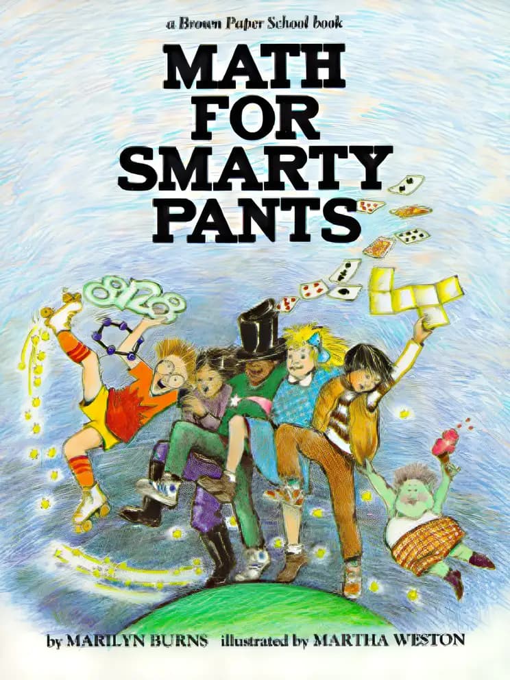 Book cover of 'Brown Paper School book: Math for Smarty Pants'