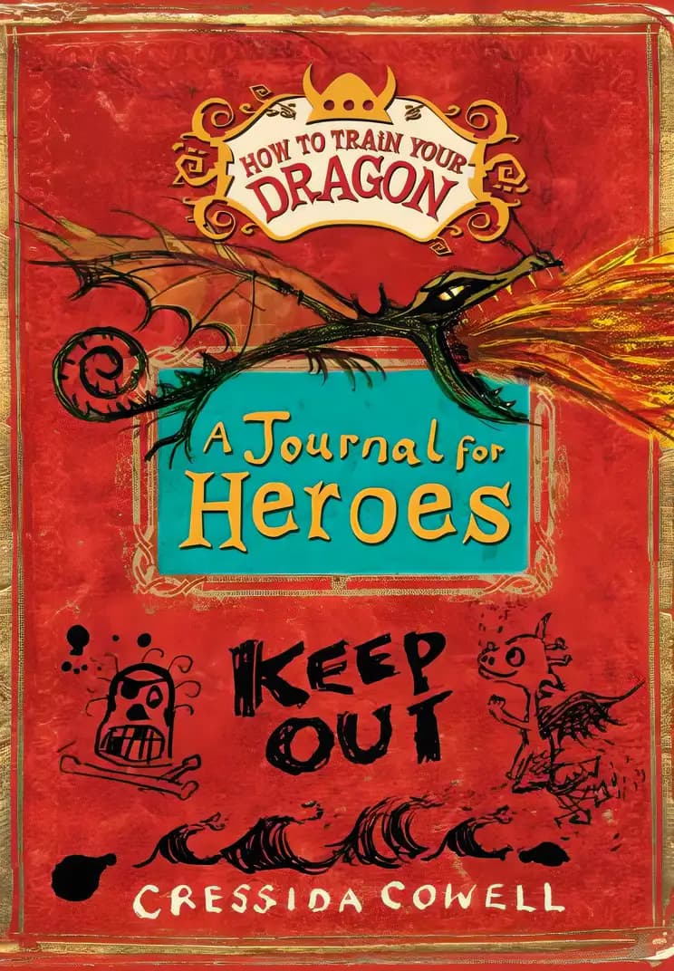 Book cover of 'A How to Train Your Dragon: A Journal for Heroes'