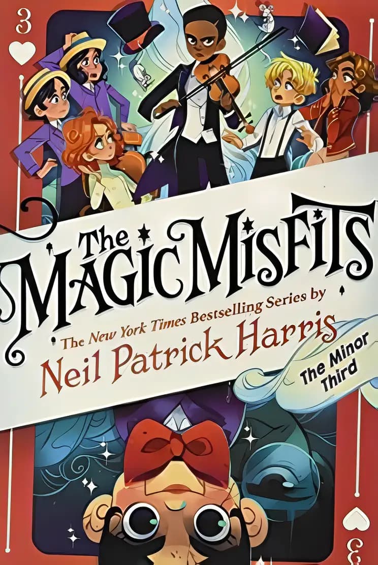 Book cover of 'The Magic Misfits: The Minor Third'