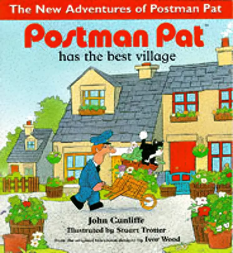 Book cover of 'Postman Pat 6 Has Best Village'