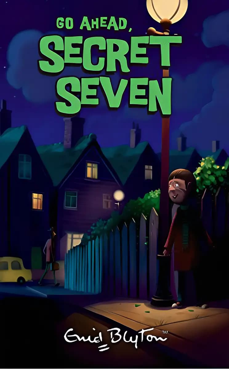 Book cover of 'Go Ahead Secret Seven'