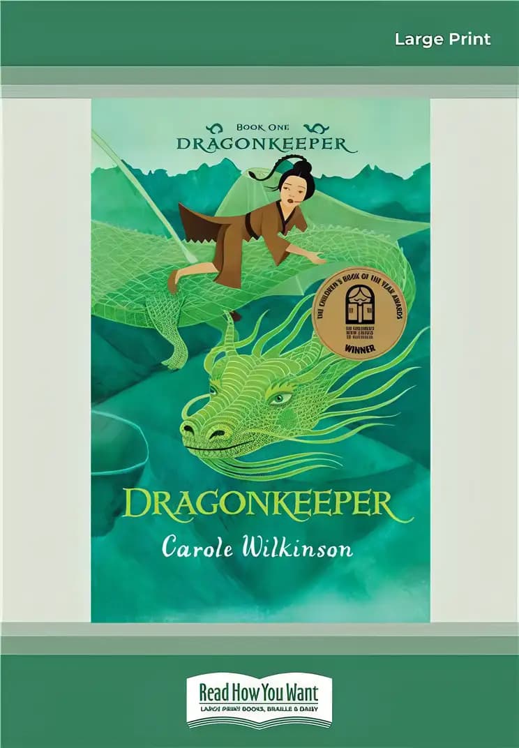 Book cover of 'Dragonkeeper 1: Dragonkeeper'