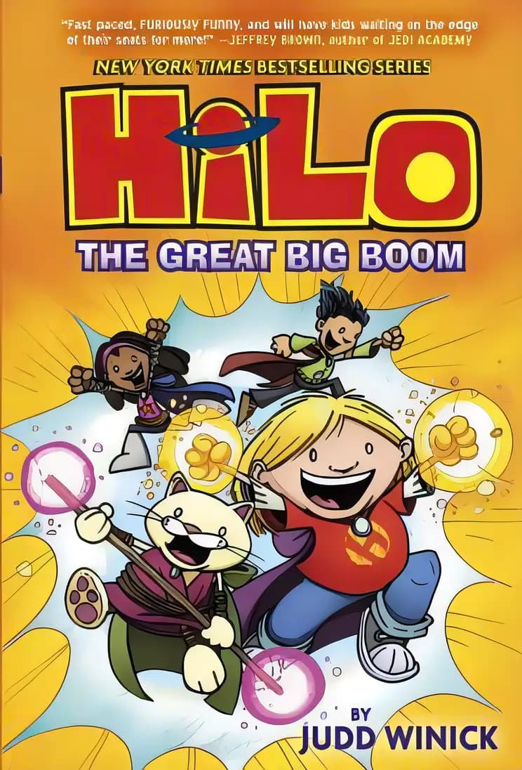 Book cover of 'The Great Big Boom: Hilo, Book 3'