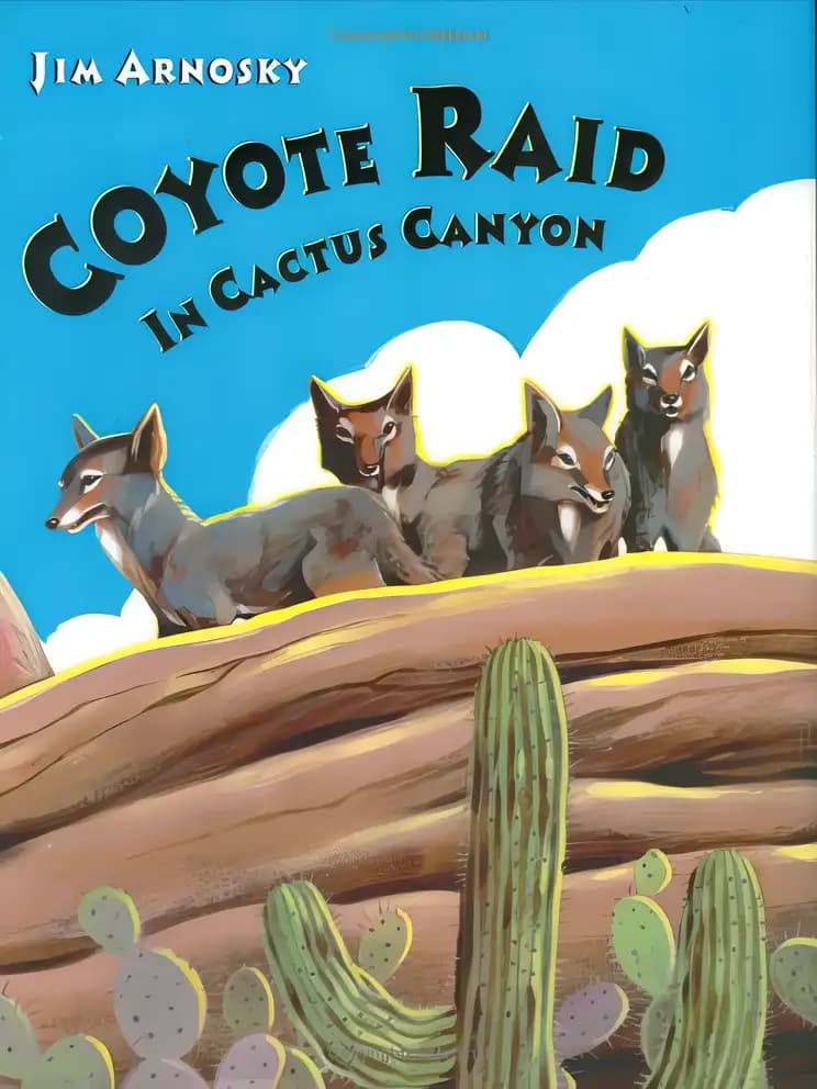 Book cover of 'Coyote Raid In Cactus Canyon'
