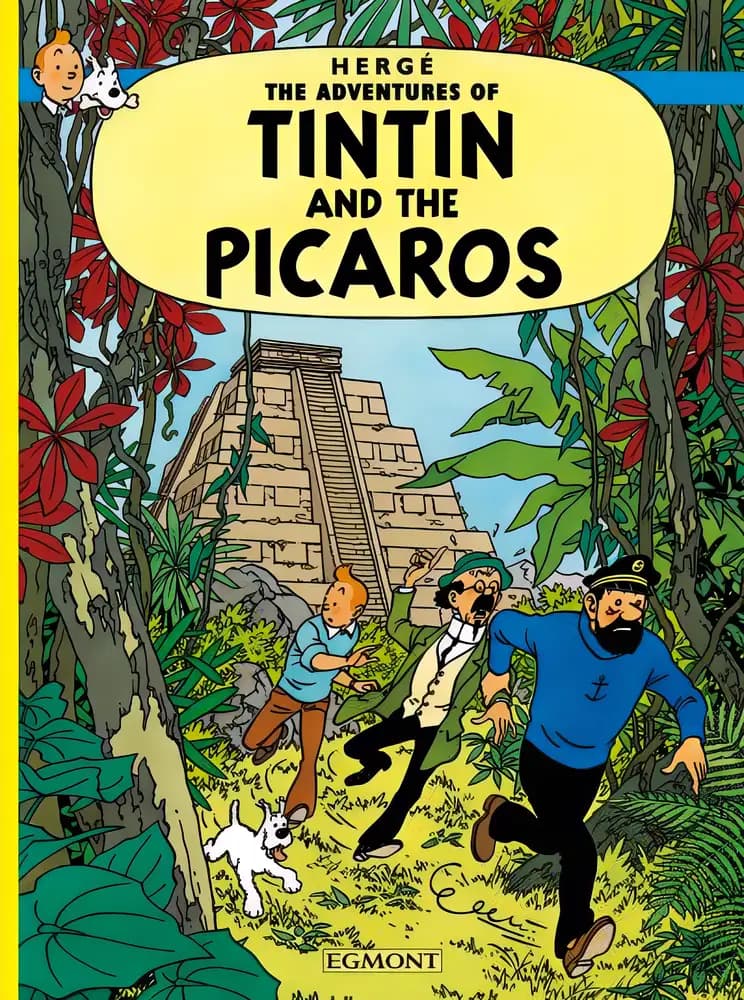 Book cover of 'Tintin and the Picaros (The Adventures of Tintin)'