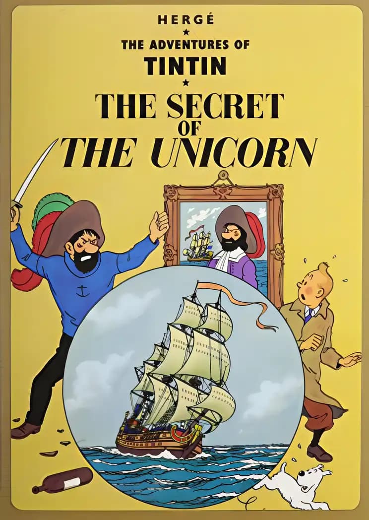 Book cover of 'Secret of the Unicorn (The Adventures of Tintin)'