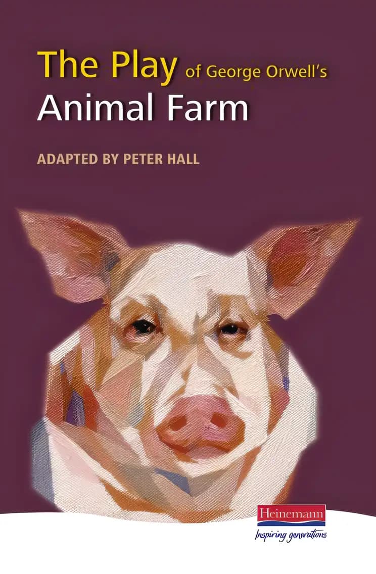 Book cover of 'The Play of Animal Farm (Heinemann Plays For 14-16+)'