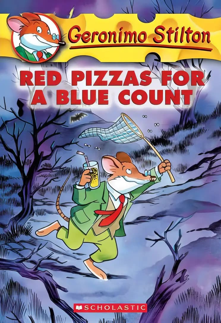 Book cover of 'Red Pizzas for a Blue Count'
