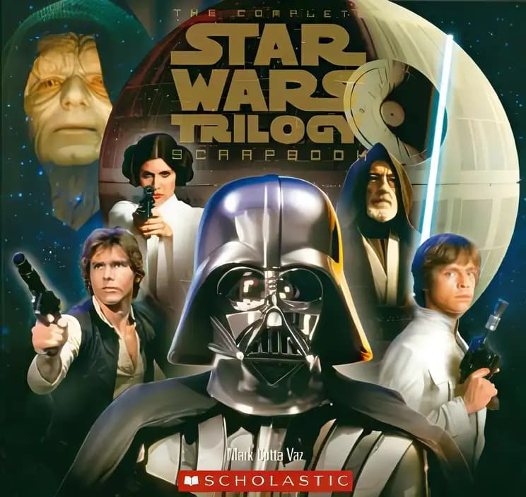Book cover of 'Complete Star Wars Trilogy Scrapbook Re-issue'
