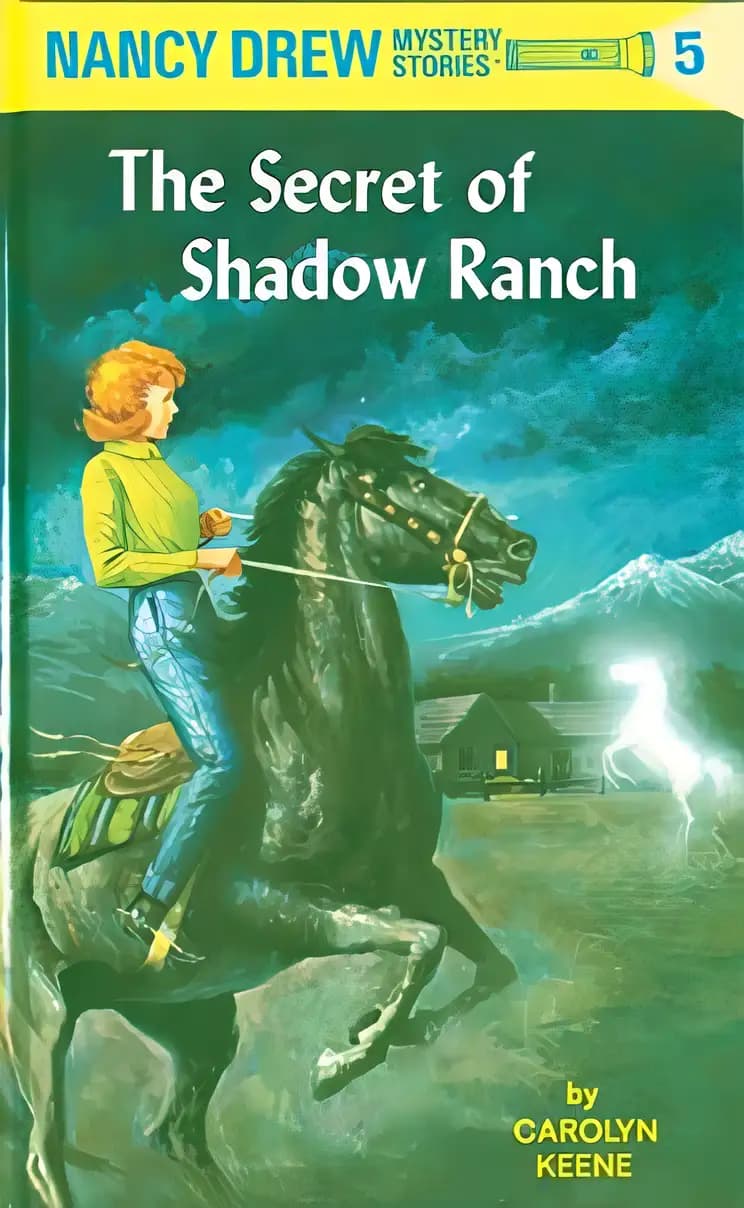 Book cover of 'The Secret of Shadow Ranch'