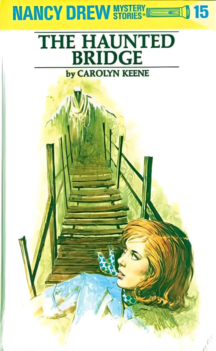Book cover of 'The Haunted Bridge'