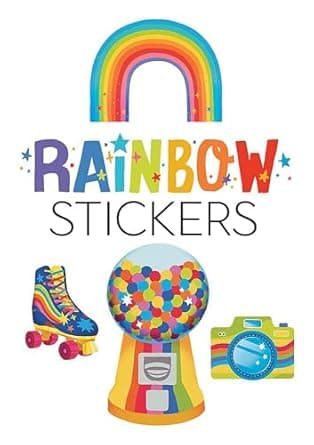Book cover of 'Rainbow Stickers (Dover Little Activity Books Stickers)'