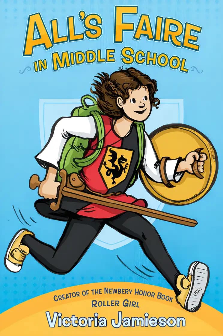 Book cover of 'All's Faire in Middle School'