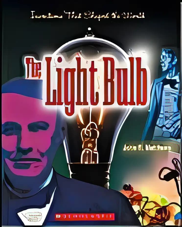 Book cover of 'The Light Bulb (Inventions That Shaped the World)'