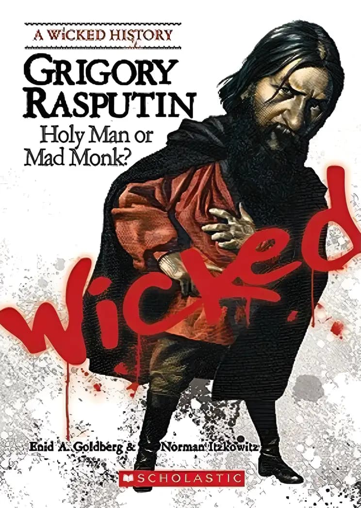 Book cover of 'Grigory Rasputin (A Wicked History)'