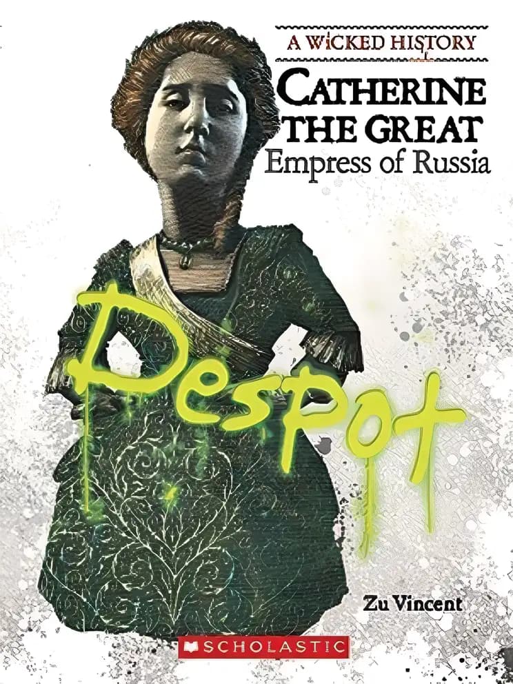 Book cover of 'Catherine the Great: Empress of Russia (A Wicked History)'