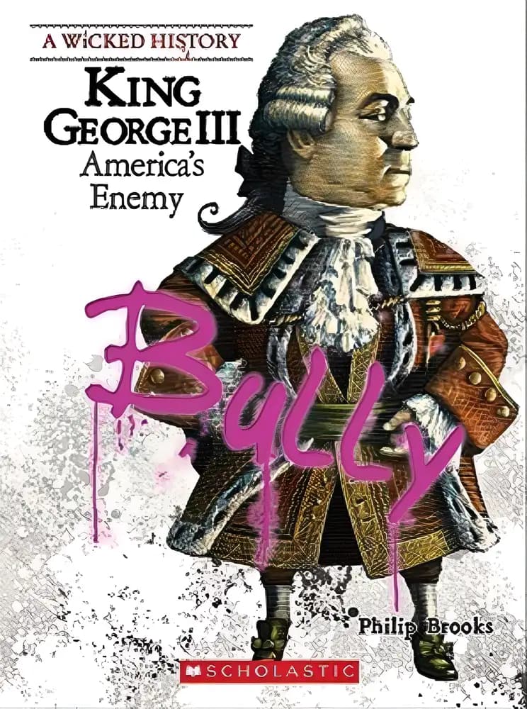 Book cover of 'King George III (A Wicked History)'