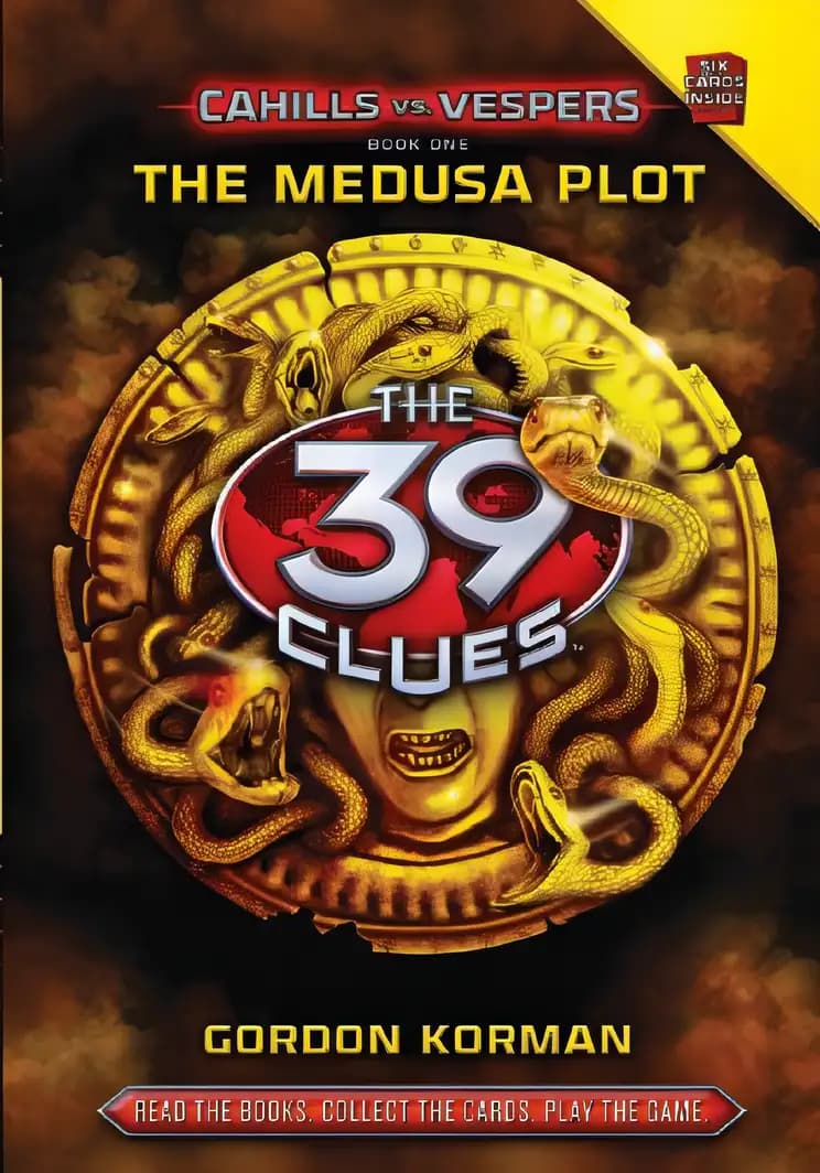 Book cover of 'Cahills vs Vespers The Medusa Plot'